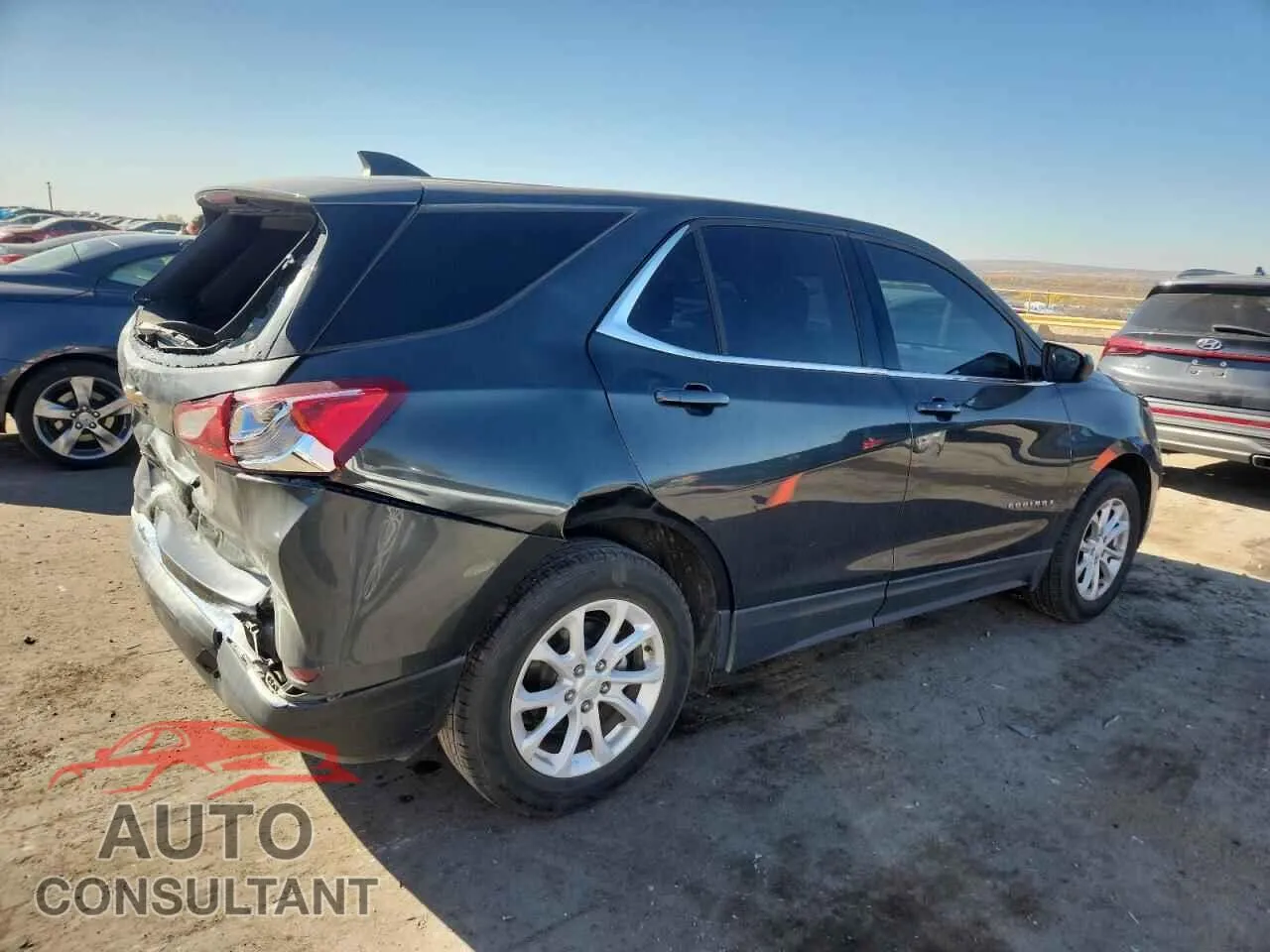 2020 CHEVROLET EQUINOX Damaged VIN 3GNAXKEV3LS629319 – side profile