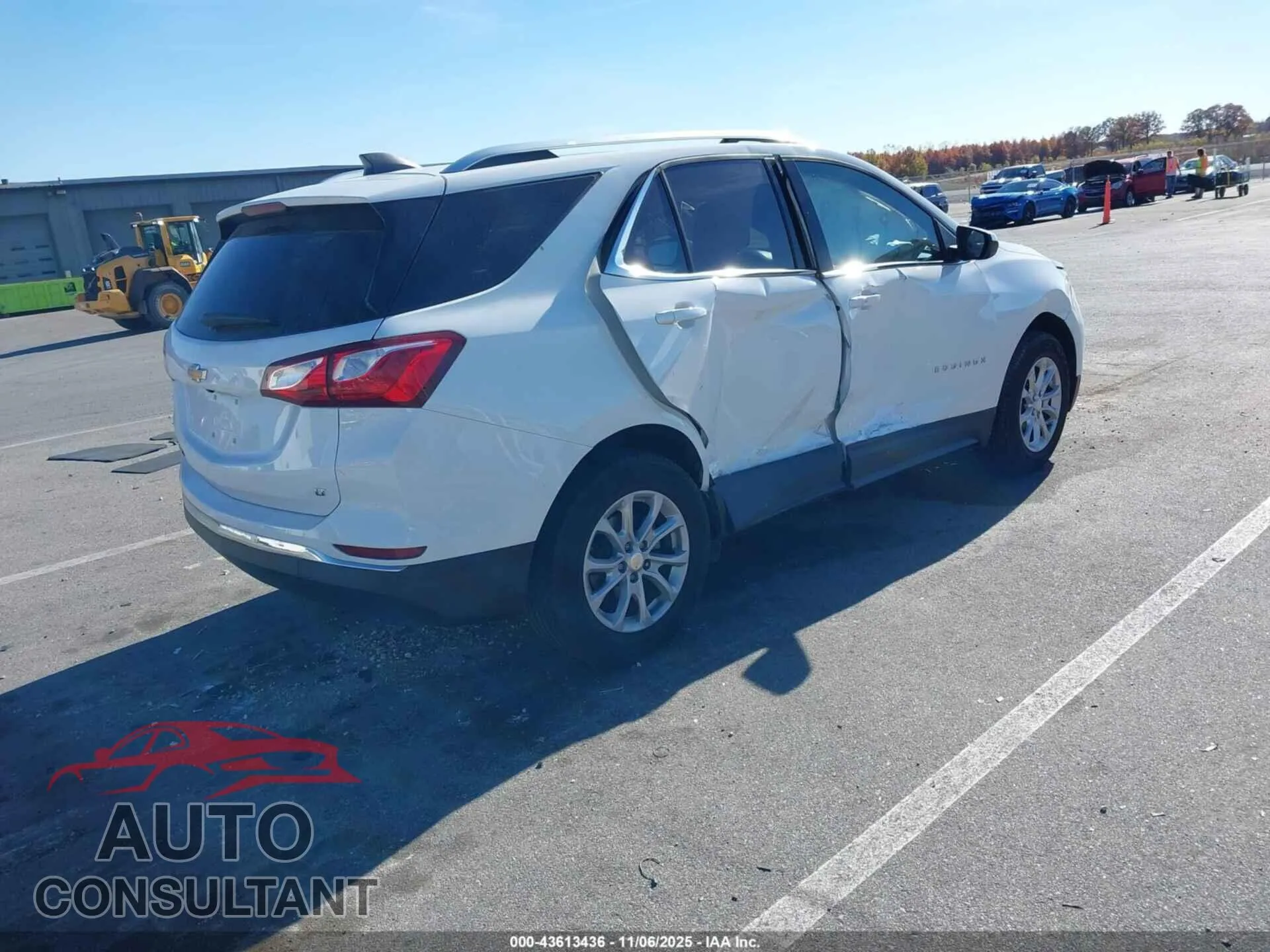 2020 CHEVROLET EQUINOX Damaged VIN 3GNAXKEV7LS574910 – dashboard