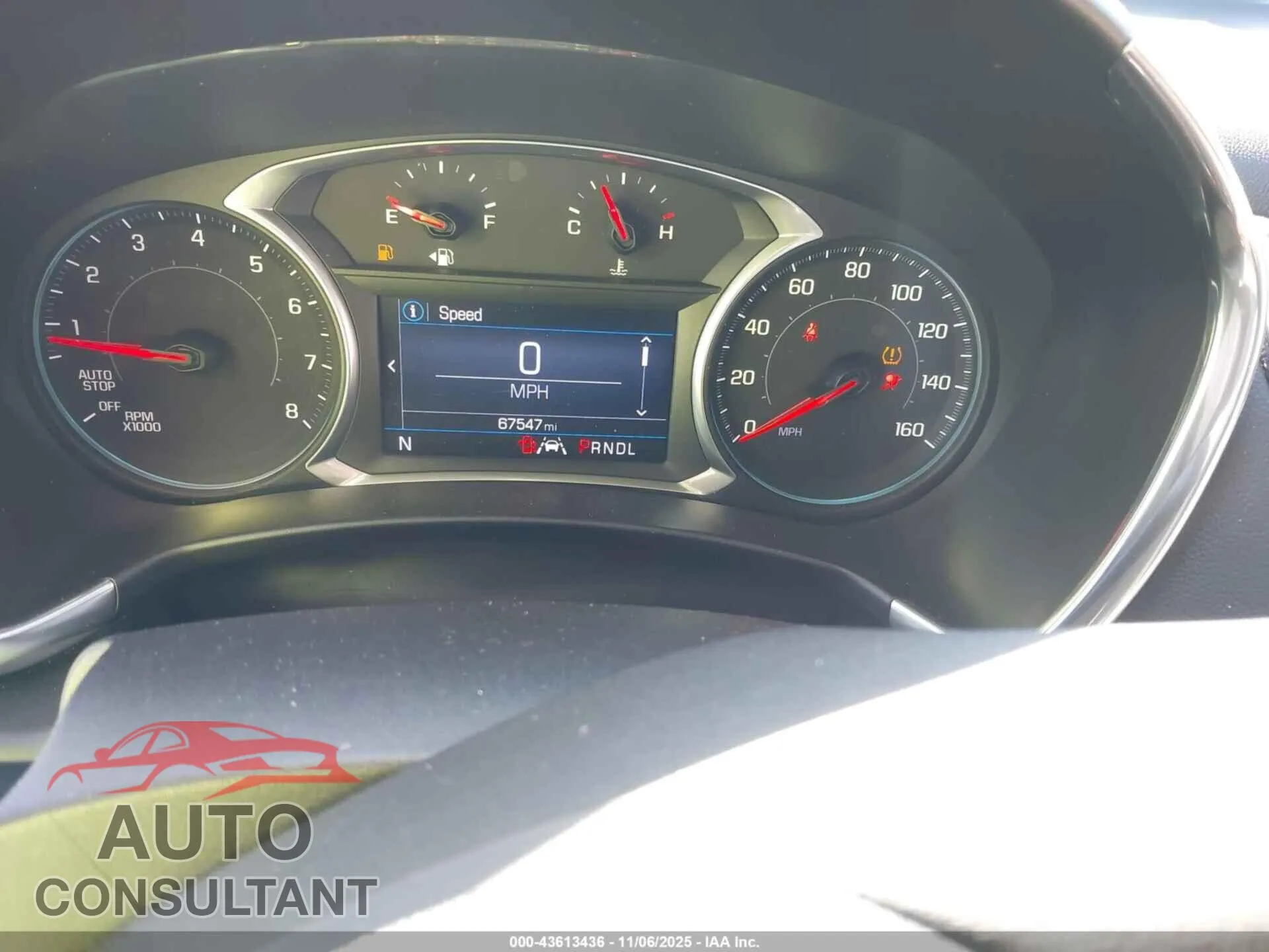 2020 CHEVROLET EQUINOX Damaged VIN 3GNAXKEV7LS574910 – exterior detail