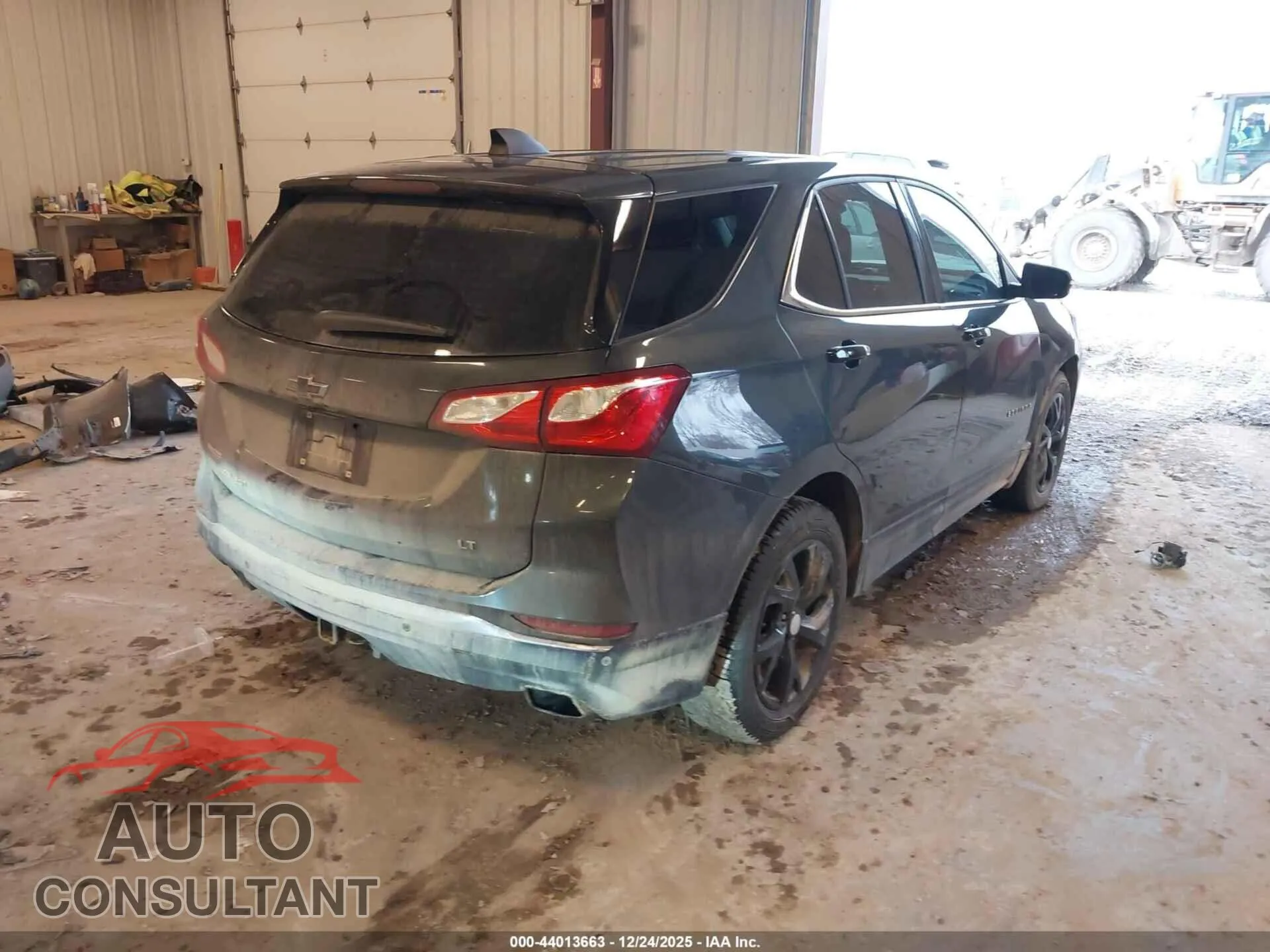 2018 CHEVROLET EQUINOX Damaged VIN 3GNAXKEX4JS557948 – dashboard