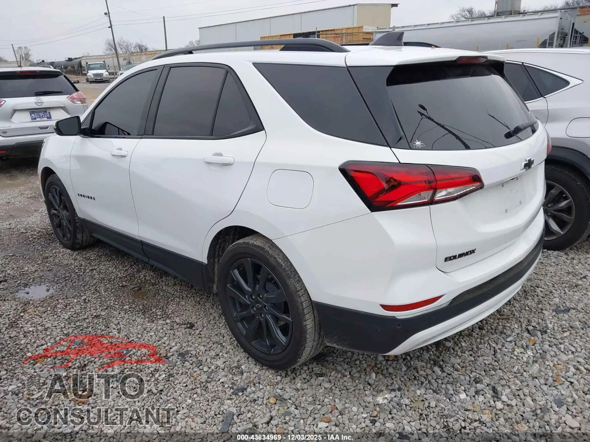 2023 CHEVROLET EQUINOX Damaged VIN 3GNAXMEG0PS111266 – side profile