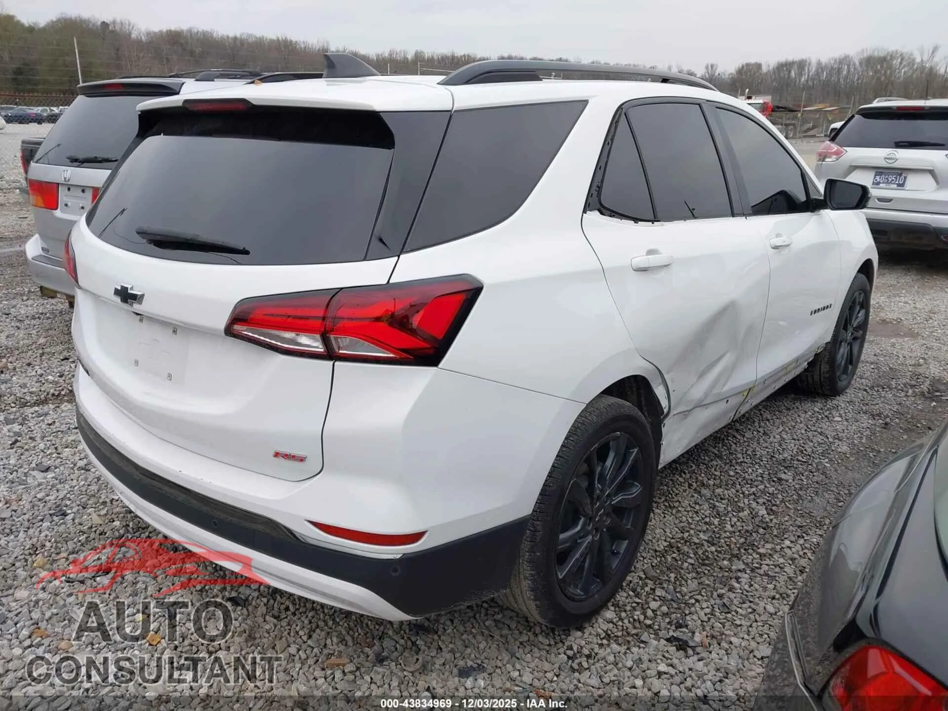 2023 CHEVROLET EQUINOX Damaged VIN 3GNAXMEG0PS111266 – dashboard