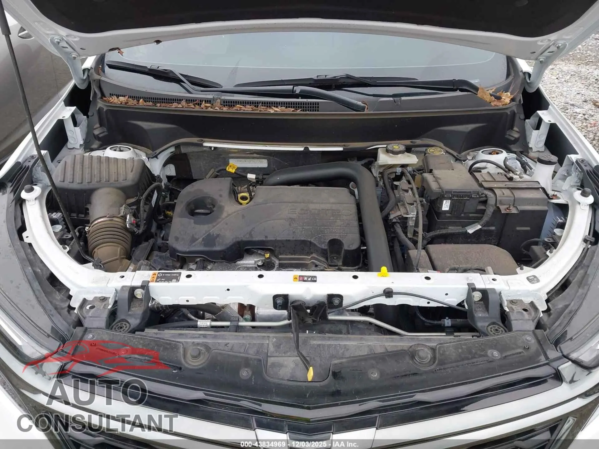 2023 CHEVROLET EQUINOX Damaged VIN 3GNAXMEG0PS111266 – odometer reading