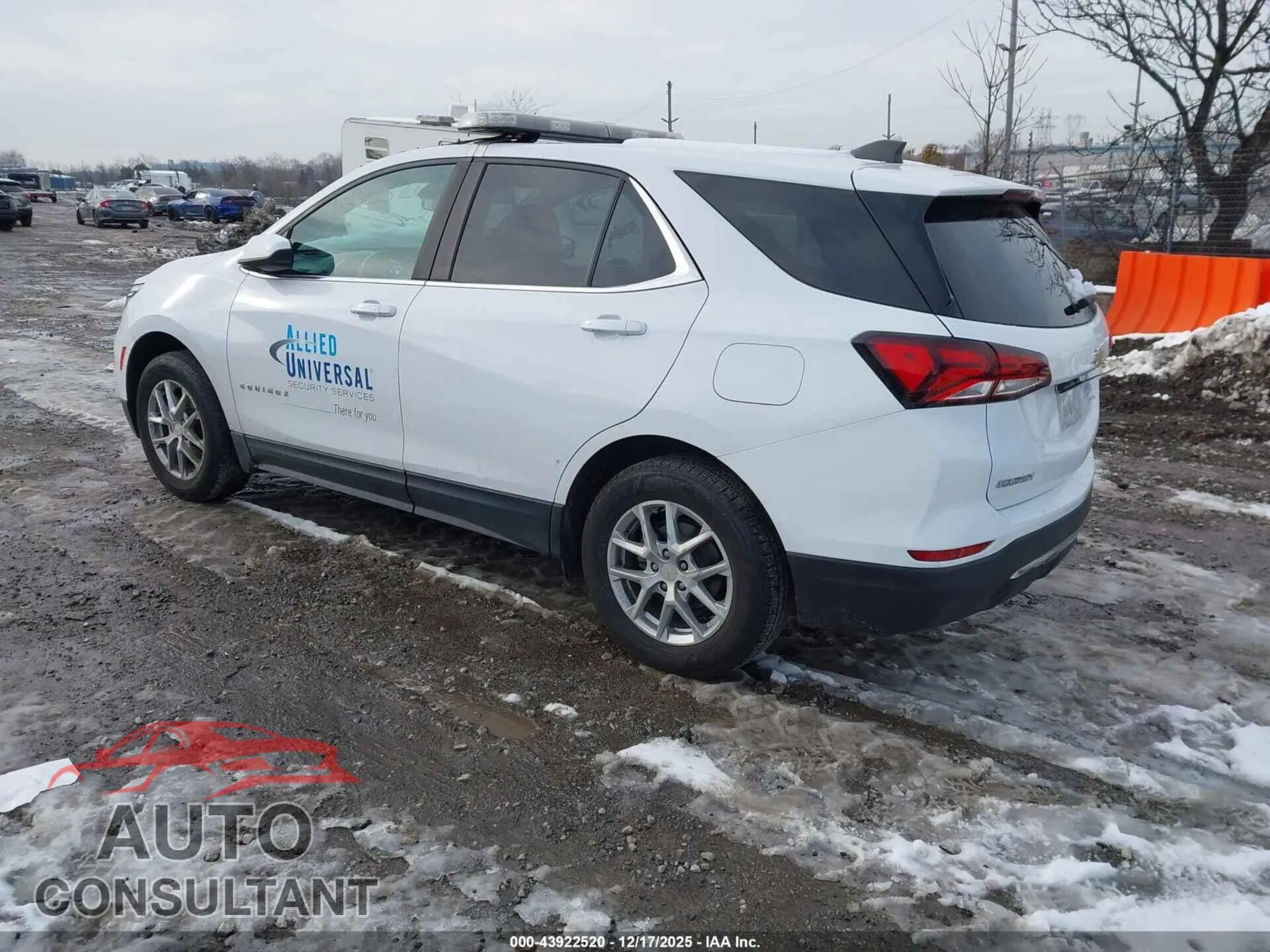 2022 CHEVROLET EQUINOX Damaged VIN 3GNAXUEV7NL218269 – side profile