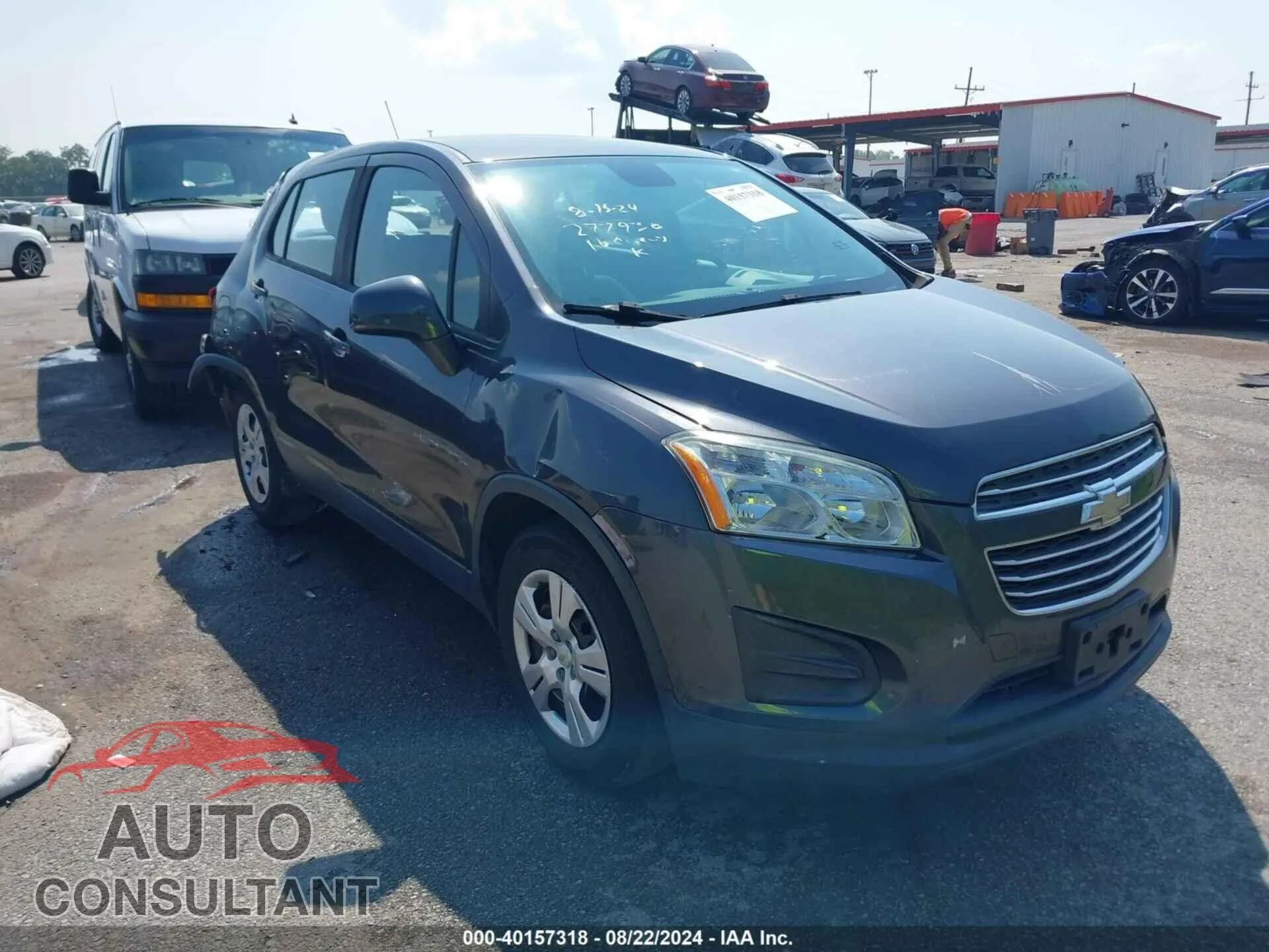 2016 CHEVROLET TRAX VIN 3GNCJKSB1GL277930