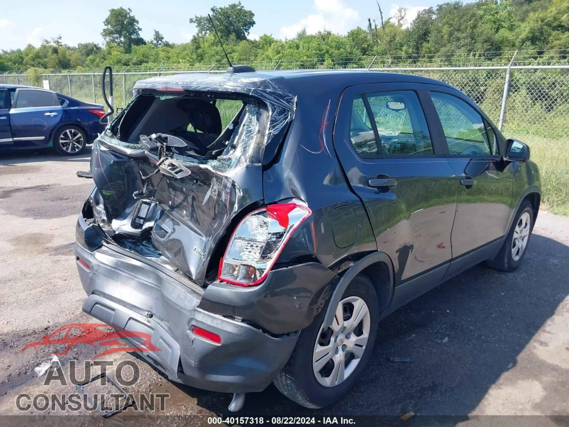 2016 CHEVROLET TRAX Damaged VIN 3GNCJKSB1GL277930 – dashboard