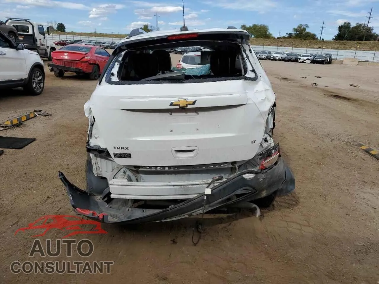 2017 CHEVROLET TRAX Damaged VIN 3GNCJLSB5HL257493 – engine bay