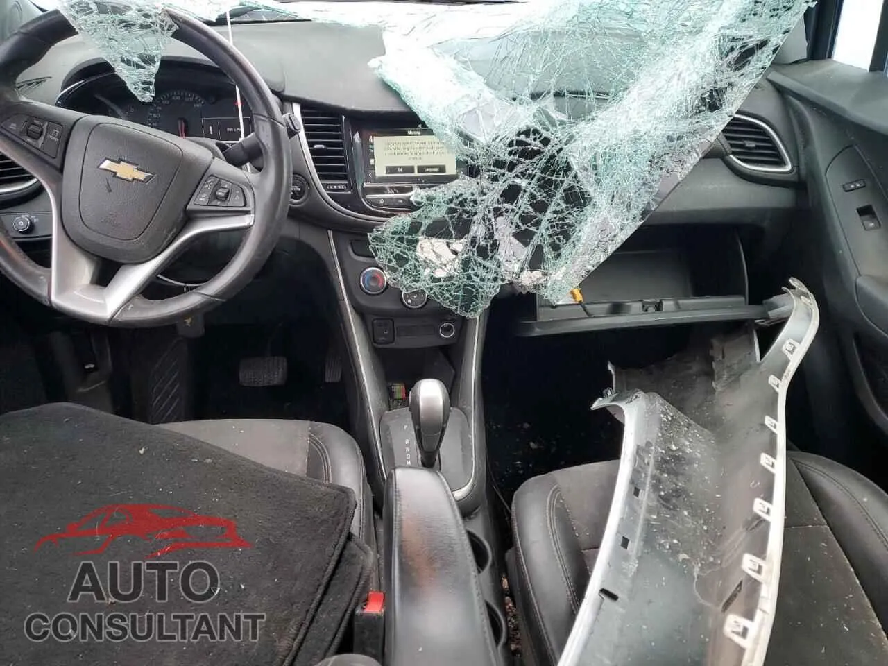 2017 CHEVROLET TRAX Damaged VIN 3GNCJLSB5HL257493 – undercarriage