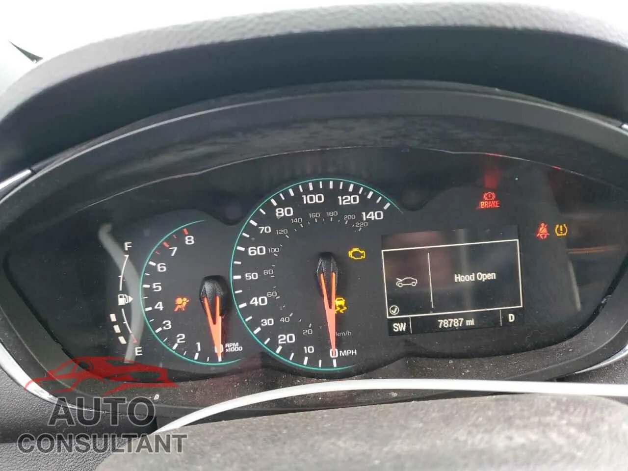 2017 CHEVROLET TRAX Damaged VIN 3GNCJLSB5HL257493 – trunk area