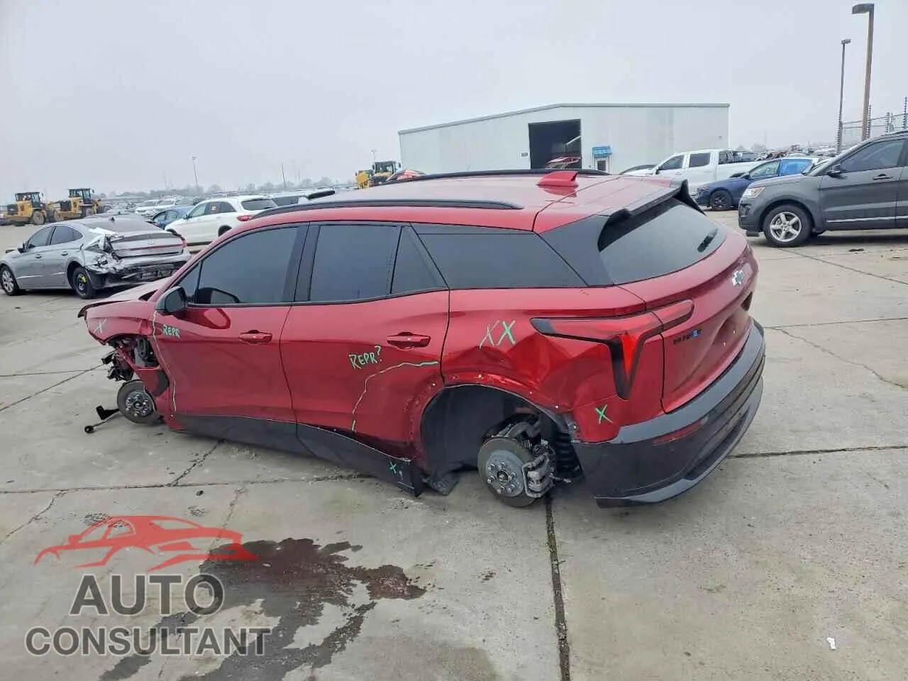 2024 CHEVROLET BLAZER Damaged VIN 3GNKDCRJ9RS148364 – rear exterior