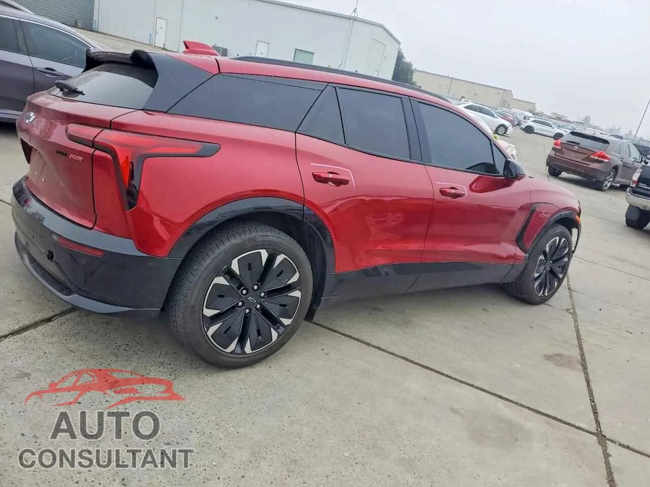 2024 CHEVROLET BLAZER Damaged VIN 3GNKDCRJ9RS148364 – side profile