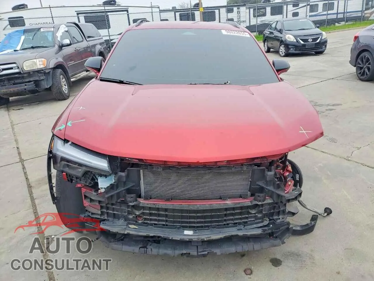 2024 CHEVROLET BLAZER Damaged VIN 3GNKDCRJ9RS148364 – interior seats