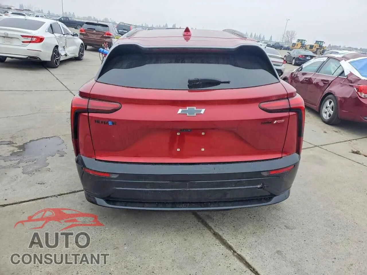 2024 CHEVROLET BLAZER Damaged VIN 3GNKDCRJ9RS148364 – engine bay