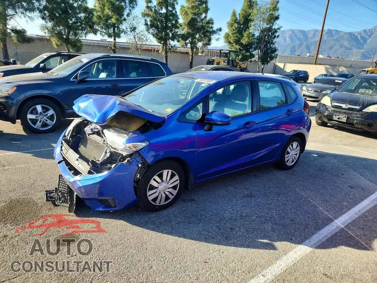 2017 HONDA FIT VIN 3HGGK5H52HM710405
