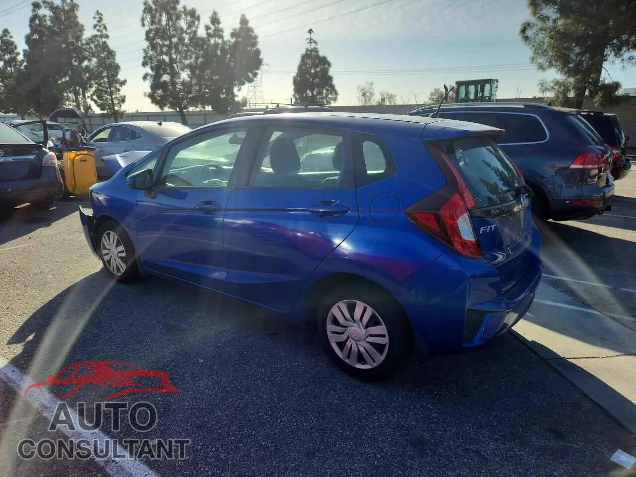 2017 HONDA FIT Damaged VIN 3HGGK5H52HM710405 – rear exterior