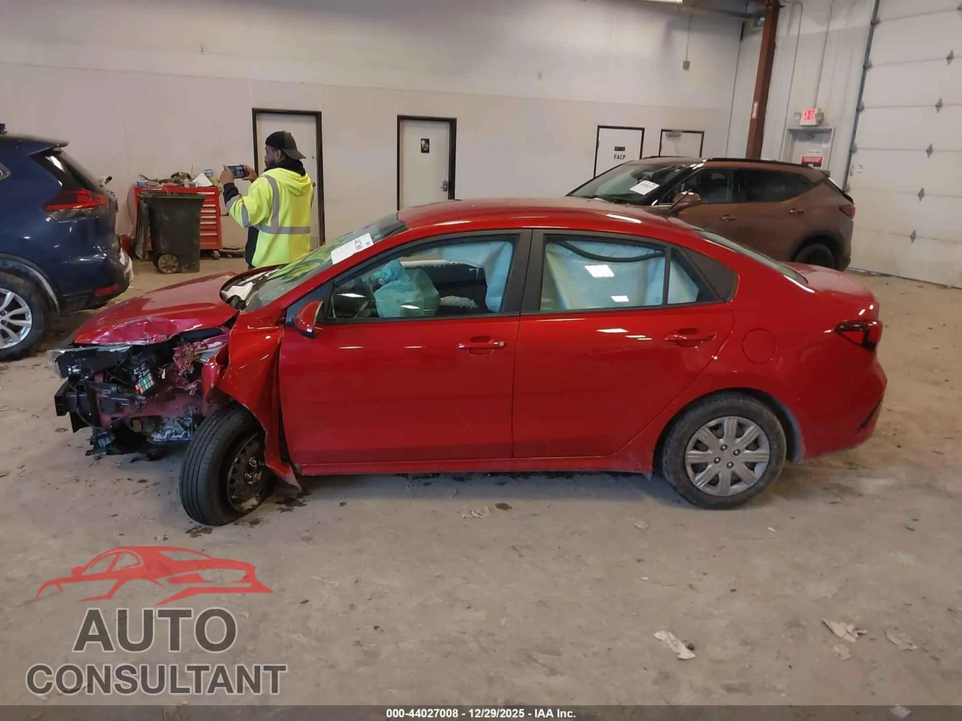 2022 KIA RIO Damaged VIN 3KPA24AD0NE505476 – photo 14