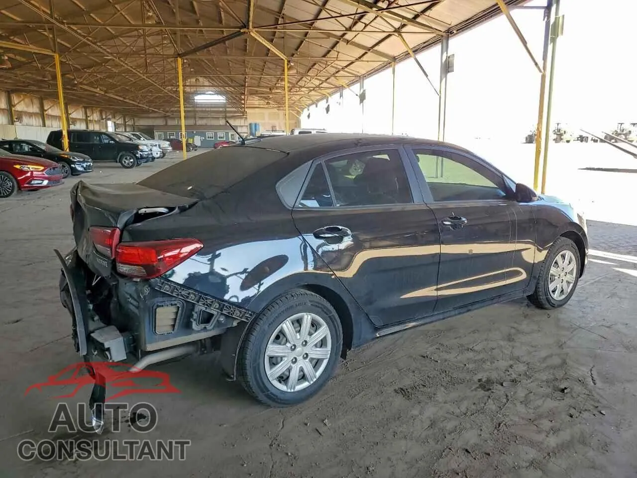 2022 KIA RIO Damaged VIN 3KPA24AD9NE431118 – side profile