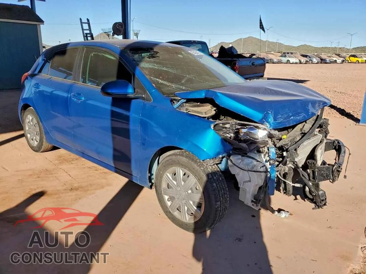 2022 KIA RIO Damaged VIN 3KPA25AD2NE436716 – dashboard