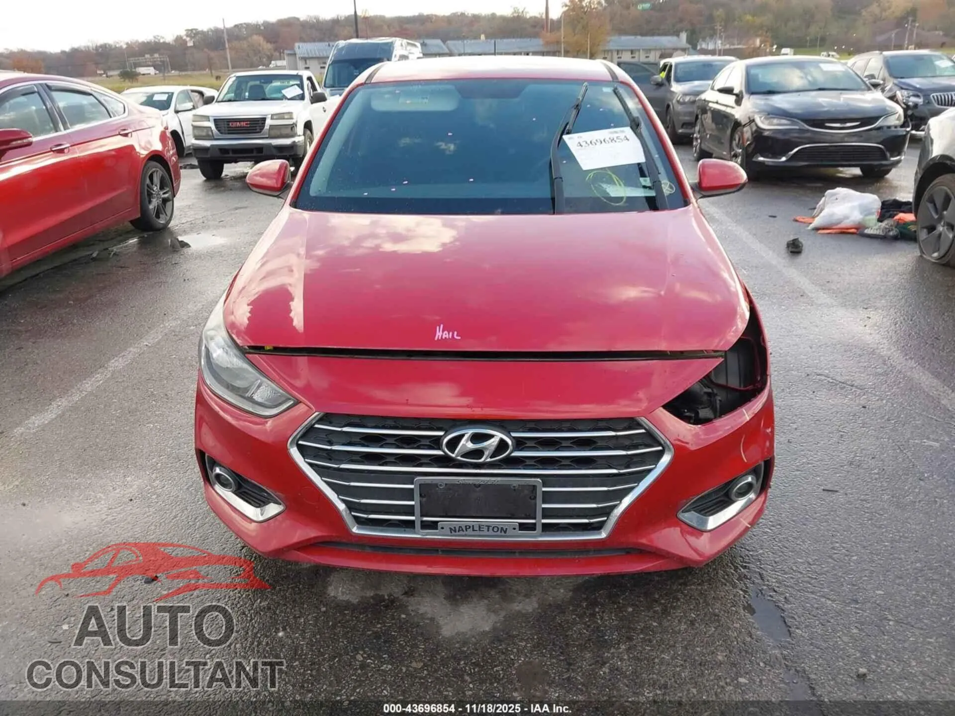 2020 HYUNDAI ACCENT Damaged VIN 3KPC24A61LE121438 – photo 12