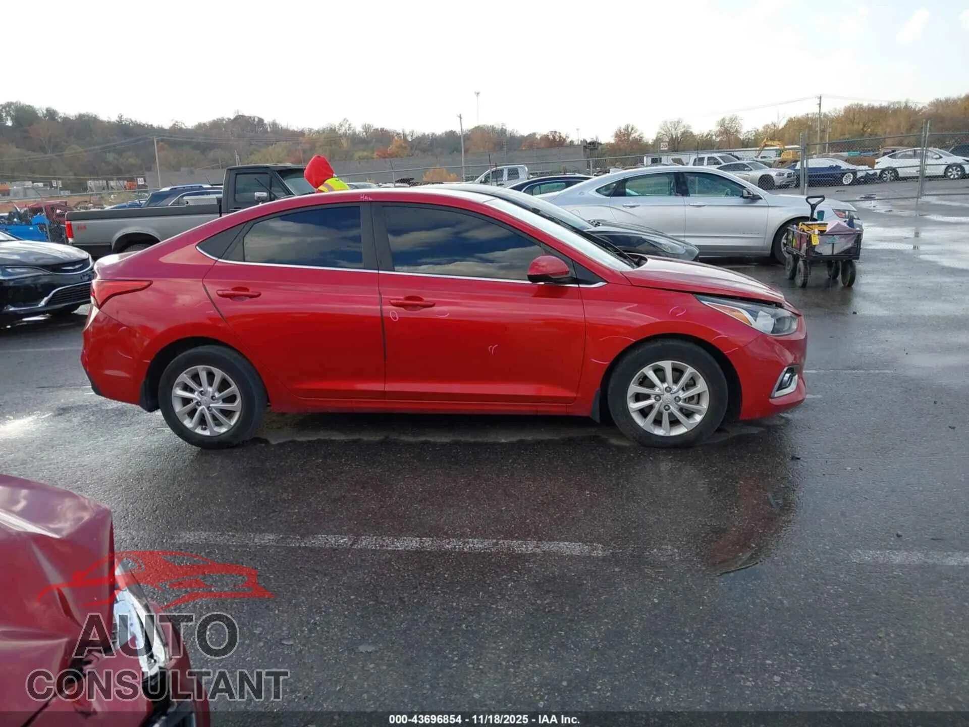 2020 HYUNDAI ACCENT Damaged VIN 3KPC24A61LE121438 – photo 13