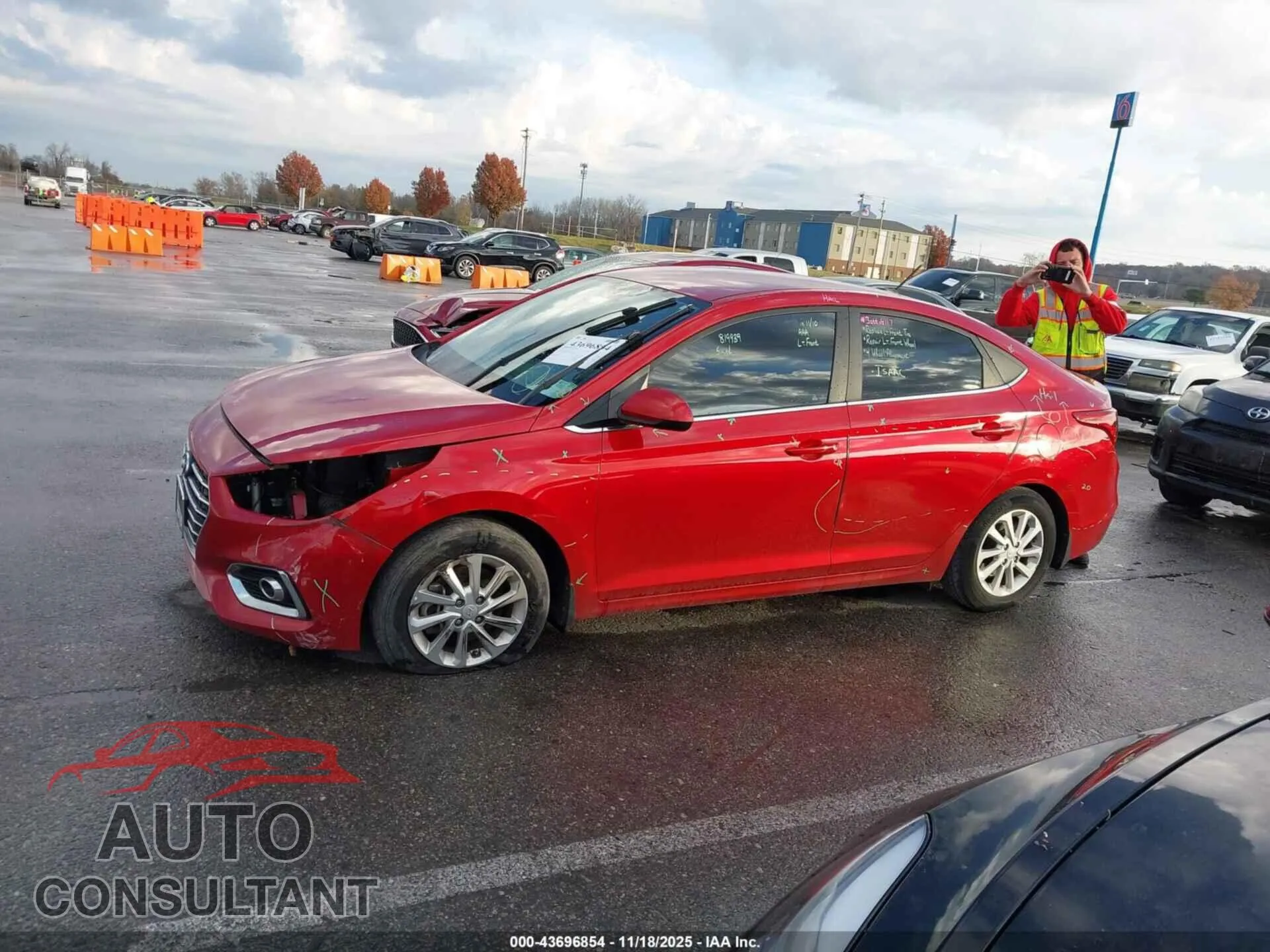 2020 HYUNDAI ACCENT Damaged VIN 3KPC24A61LE121438 – photo 14