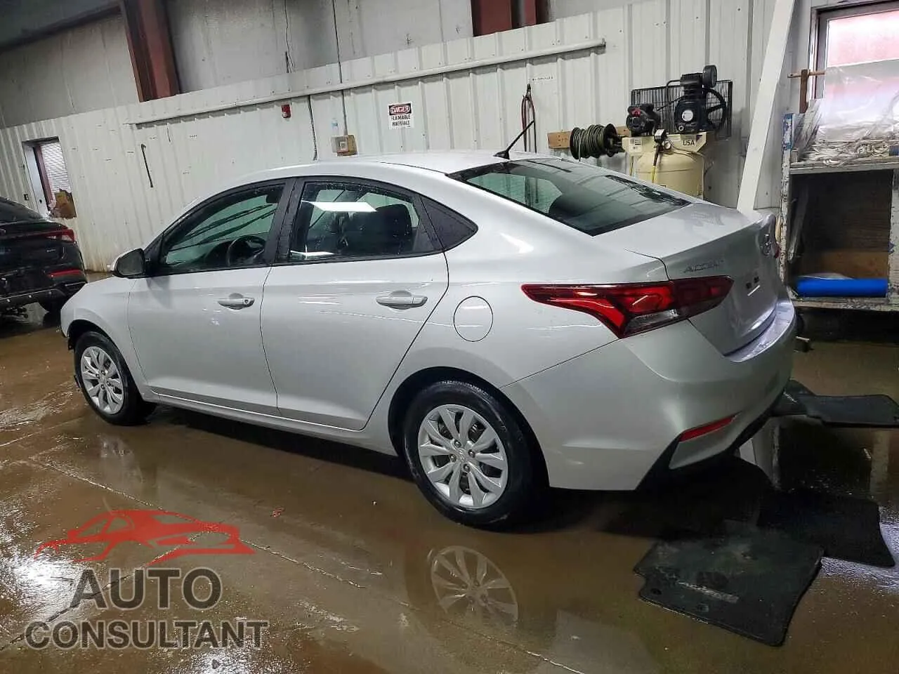 2022 HYUNDAI ACCENT Damaged VIN 3KPC24A64NE179580 – rear exterior