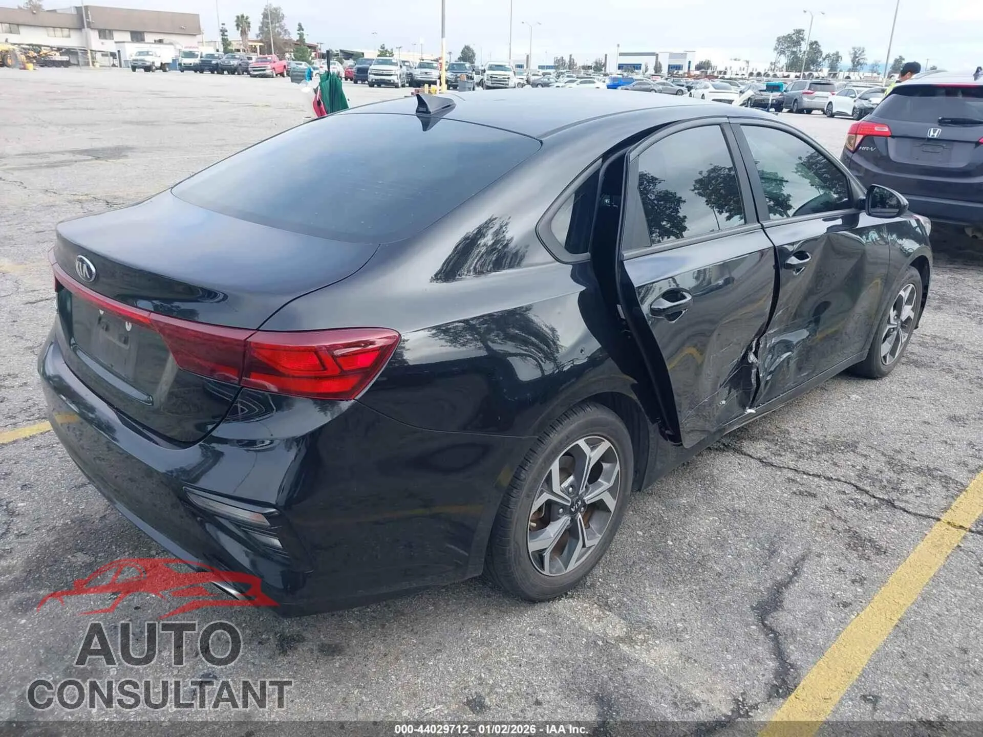 2019 KIA FORTE Damaged VIN 3KPF24AD5KE092746 – dashboard