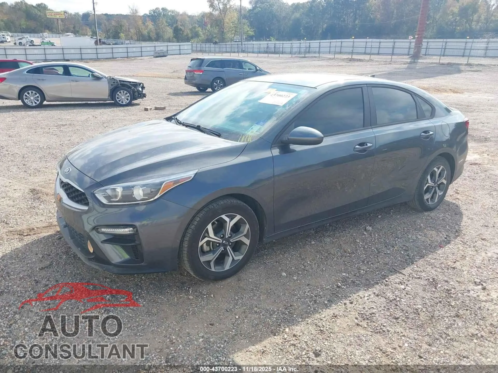 2021 KIA FORTE Damaged VIN 3KPF24AD8ME393255 – rear exterior
