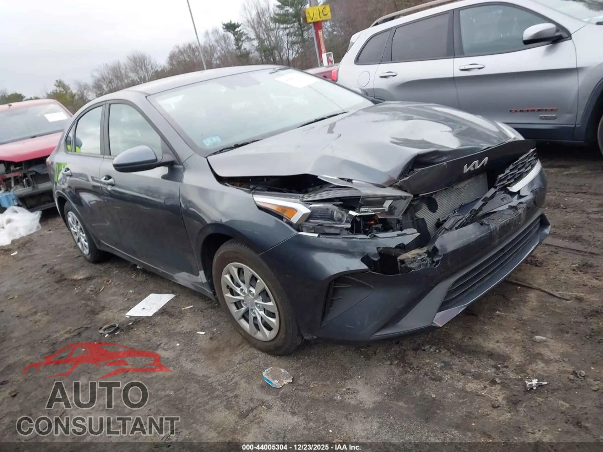 2022 KIA FORTE VIN 3KPF24ADXNE451593