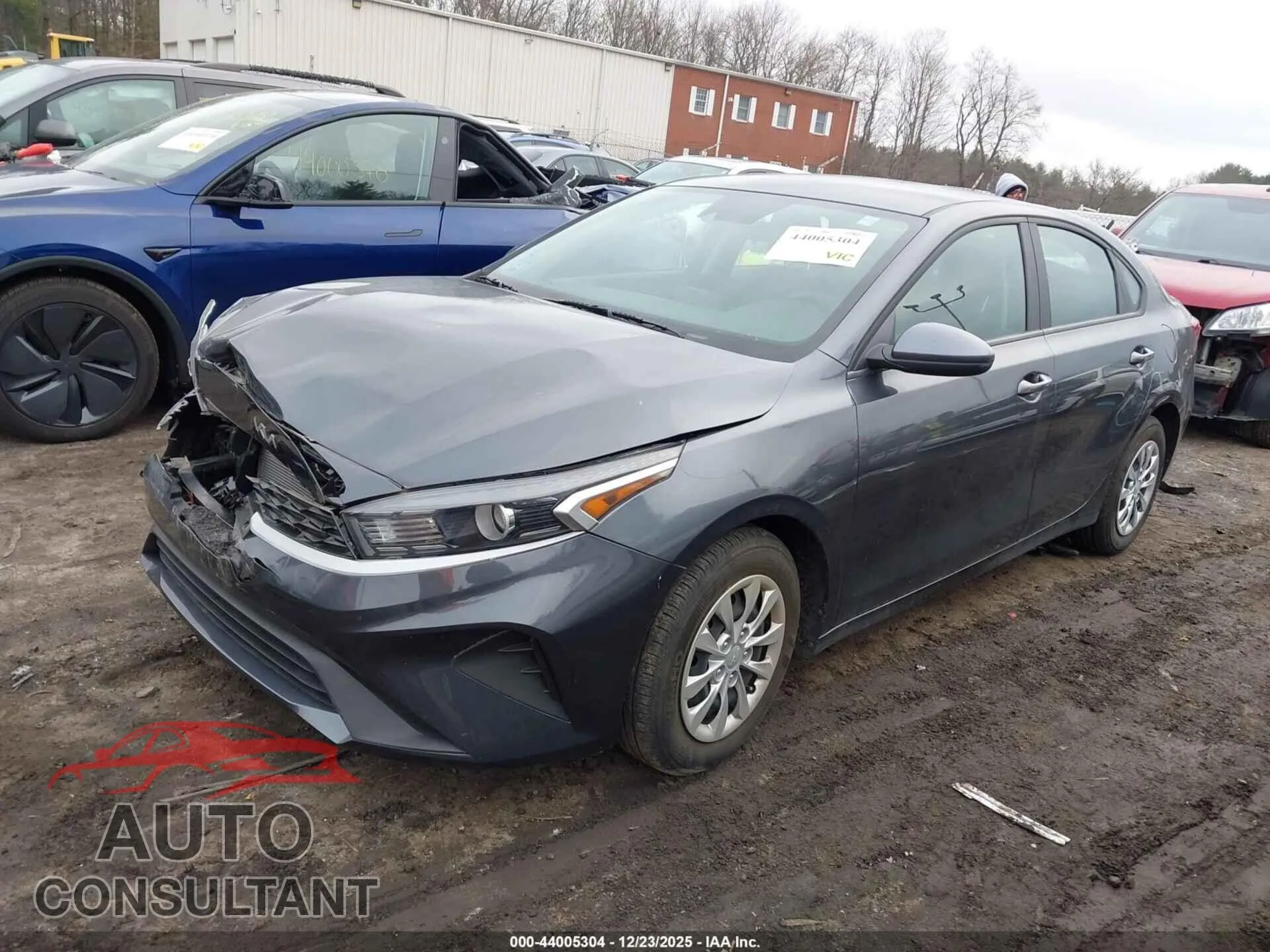 2022 KIA FORTE Damaged VIN 3KPF24ADXNE451593 – rear exterior