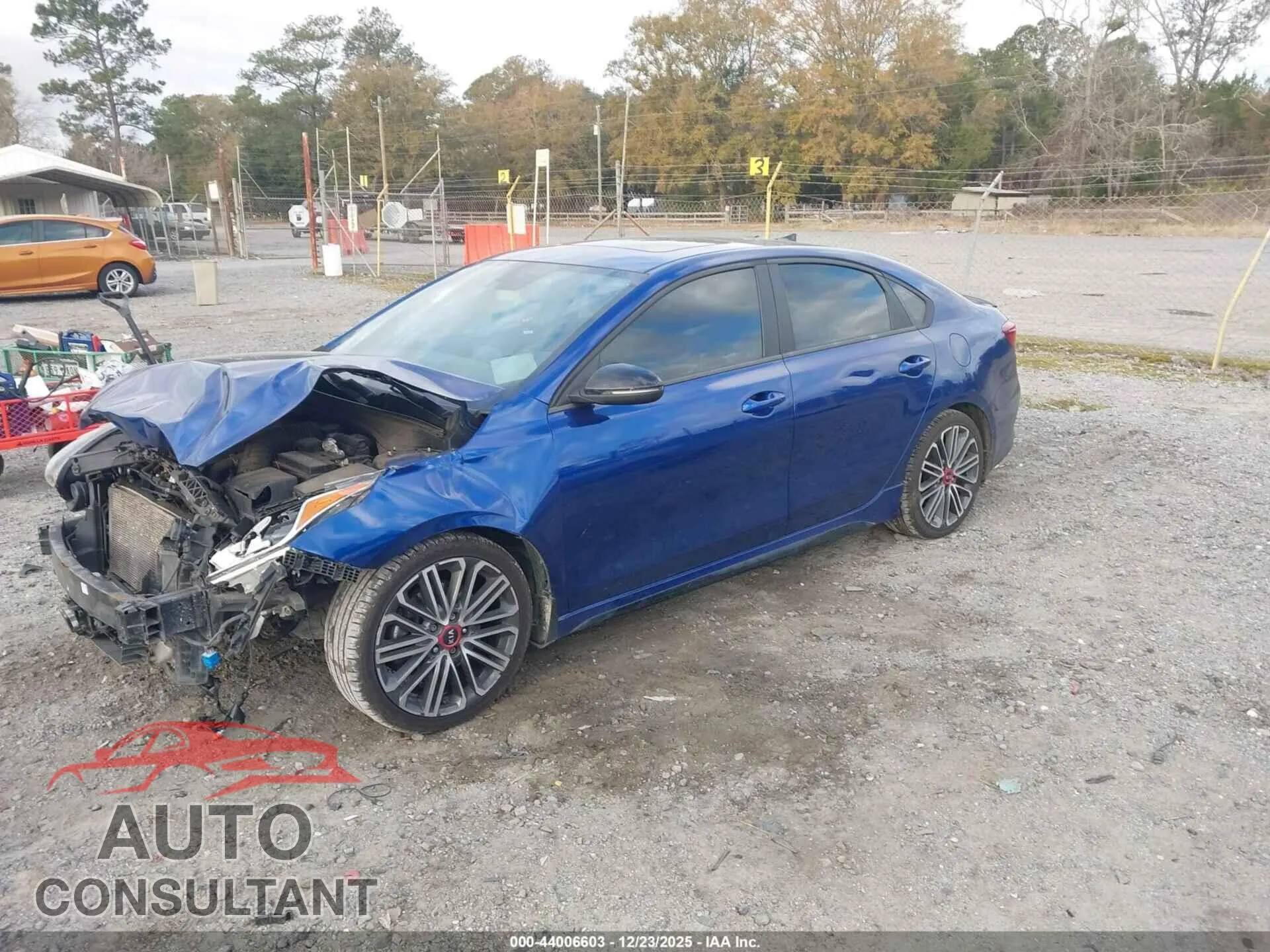 2021 KIA FORTE Damaged VIN 3KPF44AC0ME366357 – rear exterior