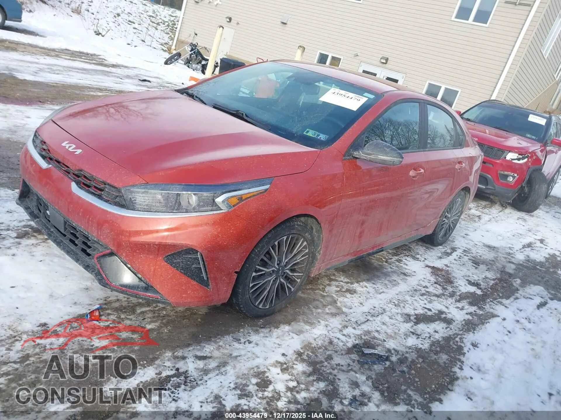 2023 KIA FORTE Damaged VIN 3KPF54AD3PE513765 – rear exterior