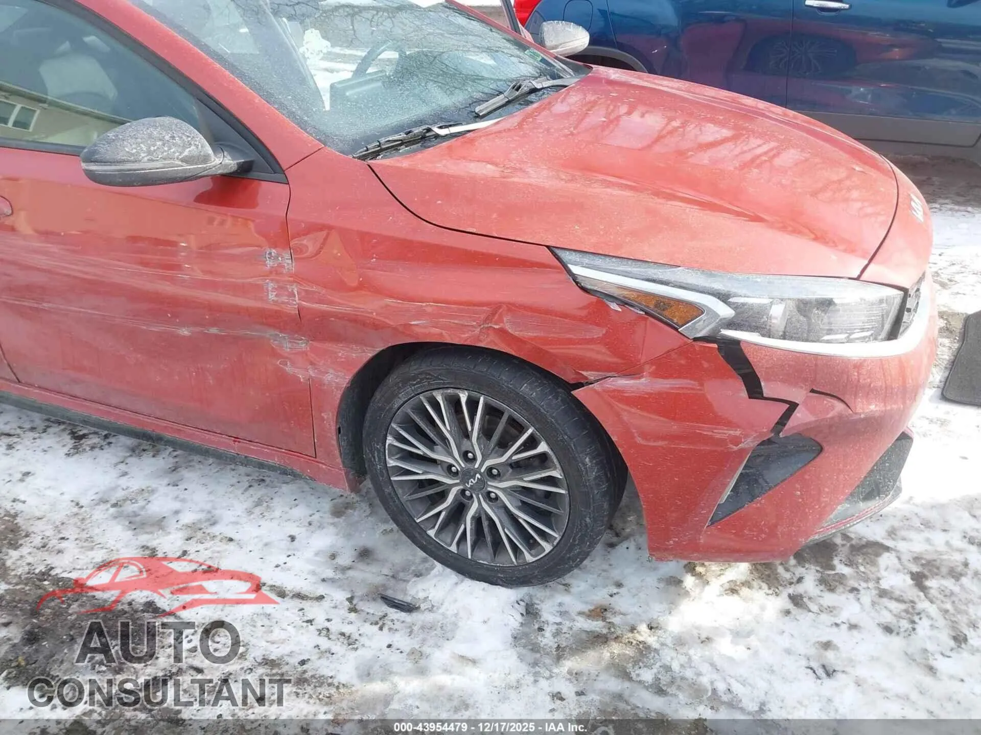 2023 KIA FORTE Damaged VIN 3KPF54AD3PE513765 – engine bay