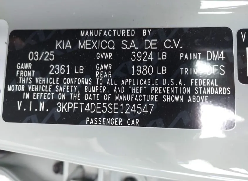 2025 KIA K4 Used VIN 3KPFT4DE5SE124547 – photo 14 2025 KIA K4 Used VIN 3KPFT4DE5SE124547 – photo 14