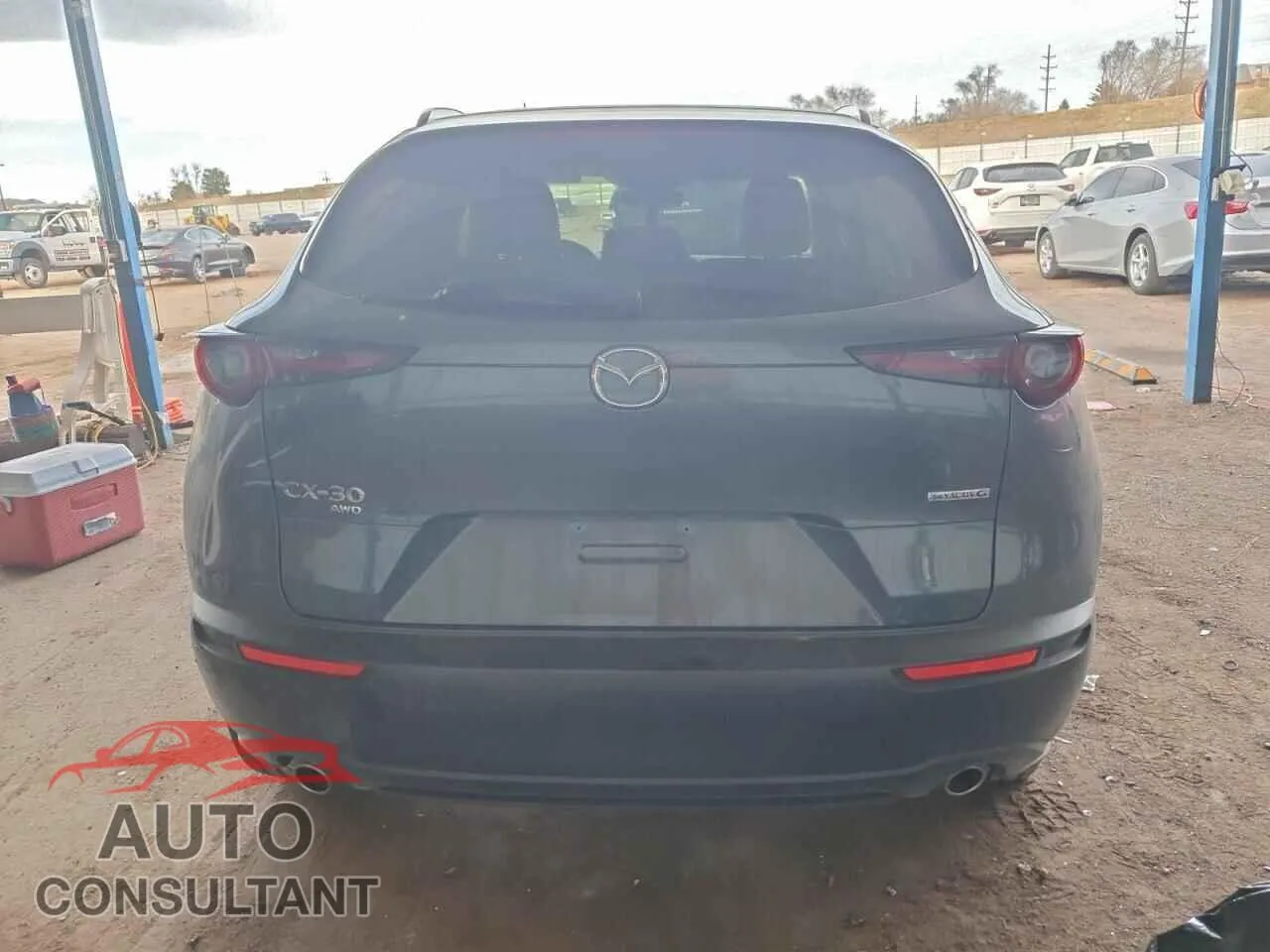 2022 MAZDA CX30 Damaged VIN 3MVDMBCL4NM446680 – engine bay