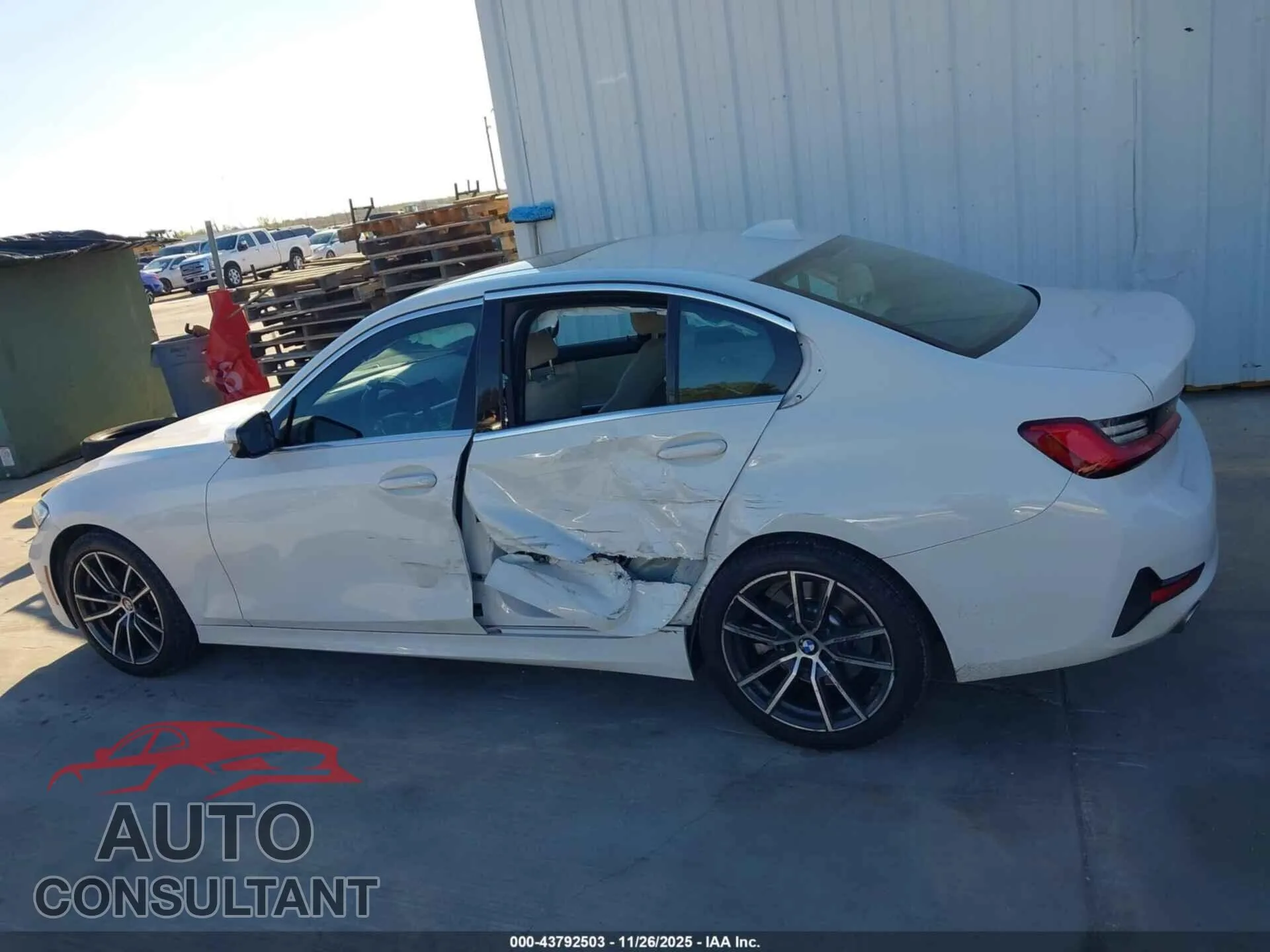 2021 BMW 330I Damaged VIN 3MW5R1J07M8B91098 – photo 14