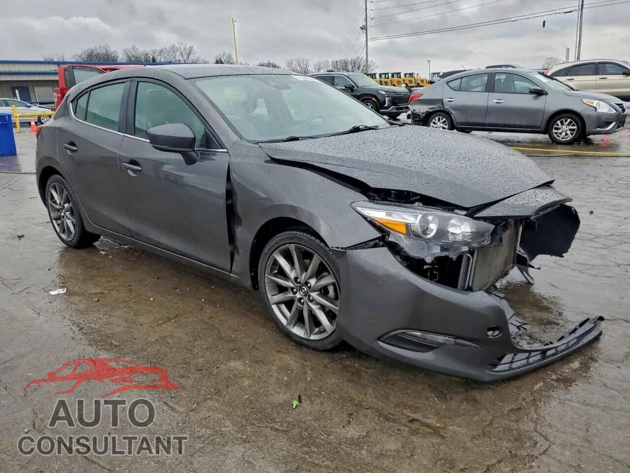 2018 MAZDA 3 Damaged VIN 3MZBN1L33JM265965 – dashboard