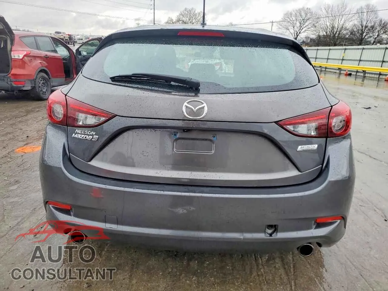 2018 MAZDA 3 Damaged VIN 3MZBN1L33JM265965 – engine bay