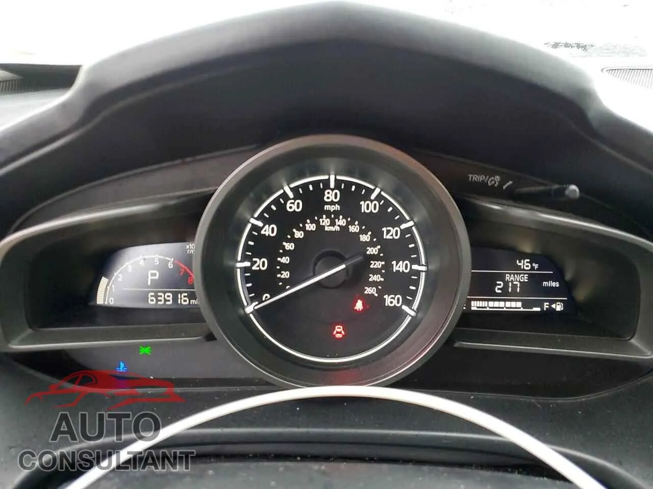 2018 MAZDA 3 Damaged VIN 3MZBN1L33JM265965 – trunk area