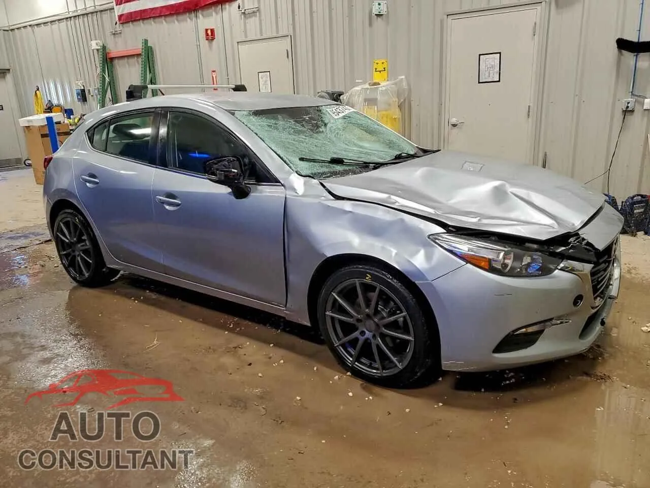 2018 MAZDA 3 Damaged VIN 3MZBN1L34JM267787 – dashboard