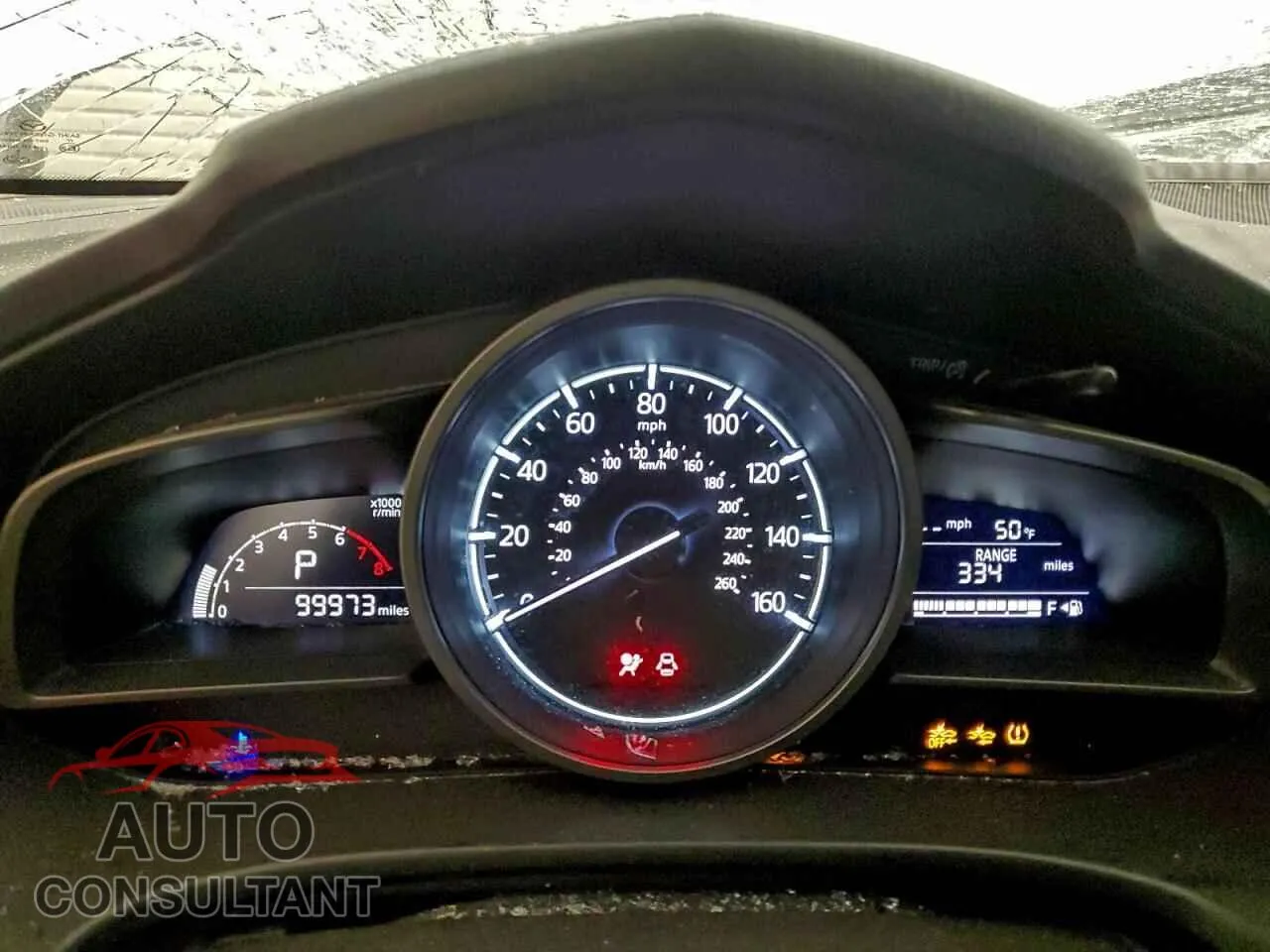2018 MAZDA 3 Damaged VIN 3MZBN1L34JM267787 – trunk area