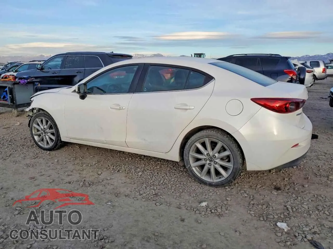 2017 MAZDA 3 Damaged VIN 3MZBN1V73HM127904 – rear exterior