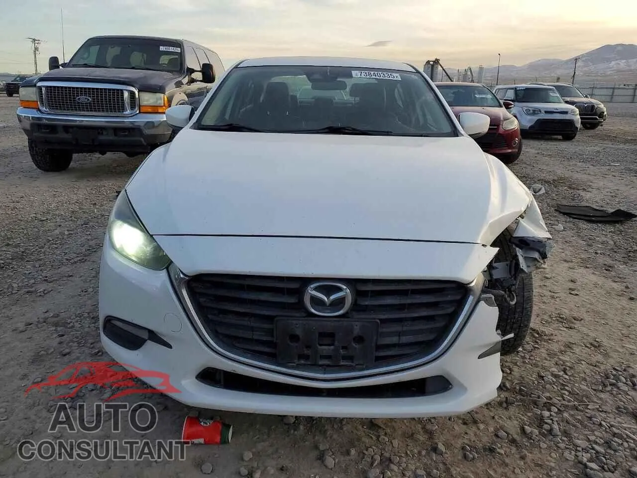 2017 MAZDA 3 Damaged VIN 3MZBN1V73HM127904 – interior seats