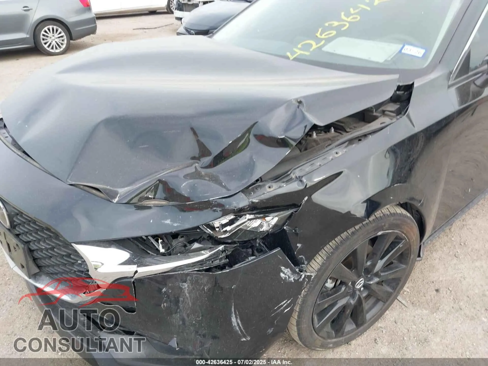 2024 MAZDA MAZDA3 Damaged VIN 3MZBPABM8RM418209 – engine bay 2024 MAZDA MAZDA3 Damaged VIN 3MZBPABM8RM418209 – engine bay