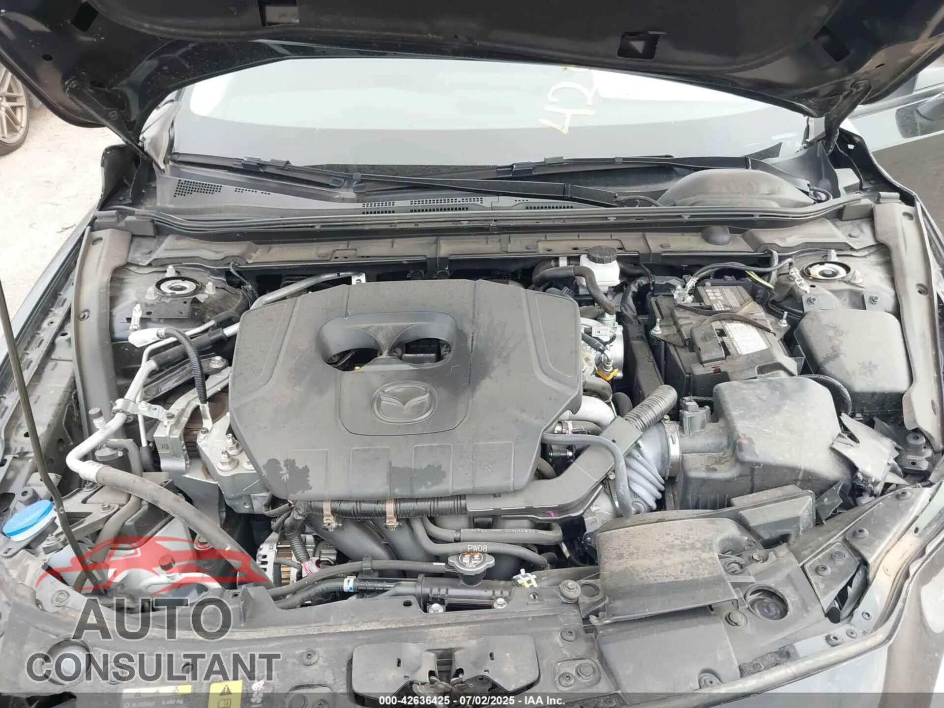 2024 MAZDA MAZDA3 Damaged VIN 3MZBPABM8RM418209 – odometer reading 2024 MAZDA MAZDA3 Damaged VIN 3MZBPABM8RM418209 – odometer reading