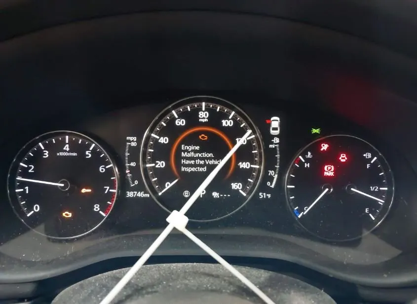 2023 MAZDA Mazda3 Used VIN 3MZBPBCM2PM364374 – engine bay