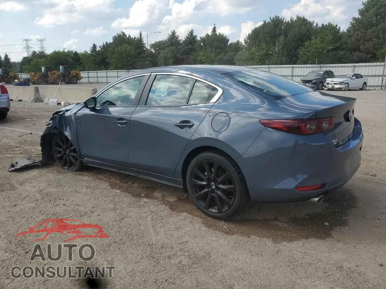 2024 MAZDA 3 Damaged VIN 3MZBPBCMXRM421908 – rear exterior