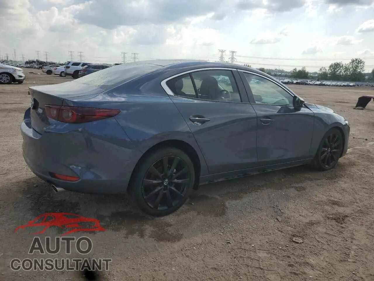 2024 MAZDA 3 Damaged VIN 3MZBPBCMXRM421908 – side profile