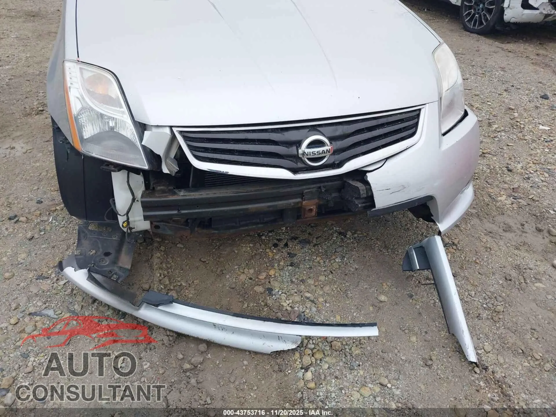 2012 NISSAN SENTRA Damaged VIN 3N1AB6AP5CL650398 – engine bay
