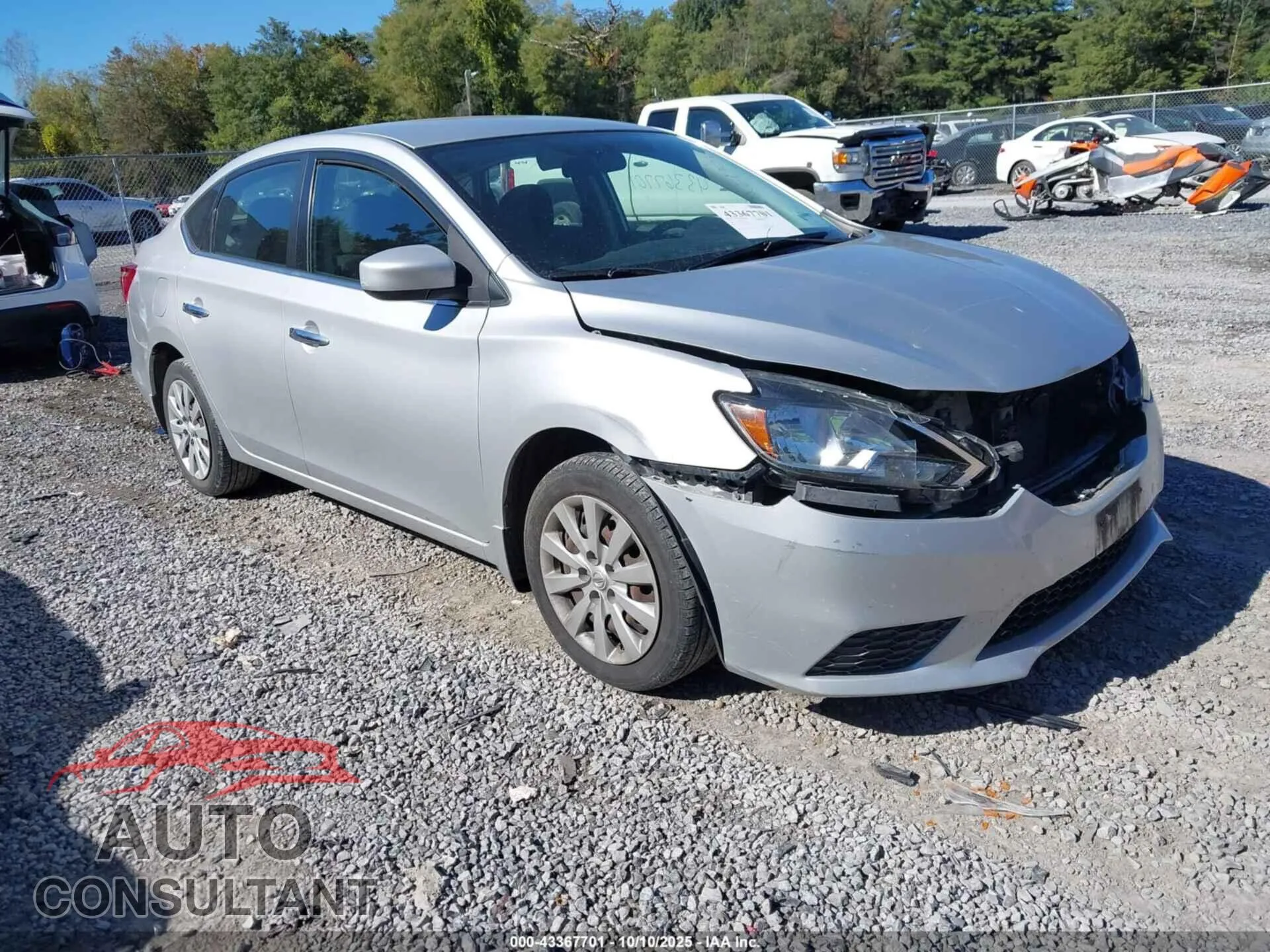 2016 NISSAN SENTRA VIN 3N1AB7AP0GL681585